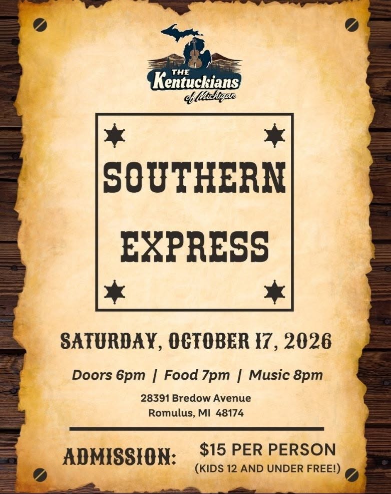 Oct. 17 Southern Express band